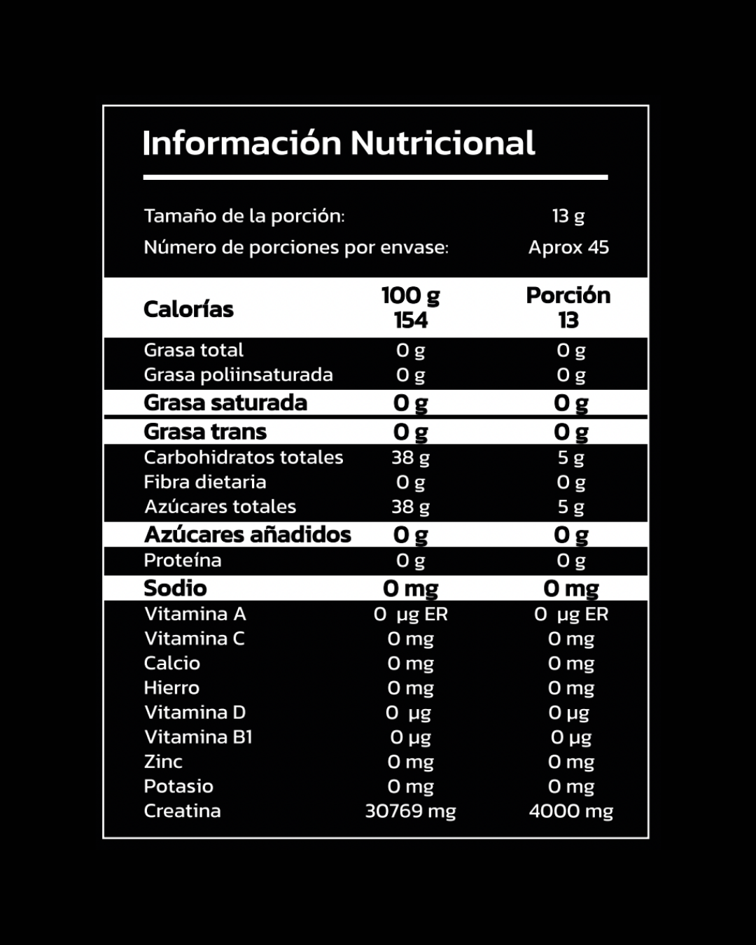 CREATINE HCL ENHANCE MANGO BICHE 🥭