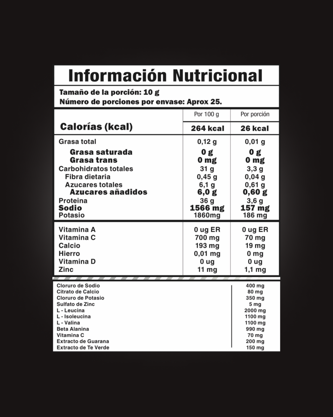 RECHARGE ELECTROLYTES + AMINOS⚡