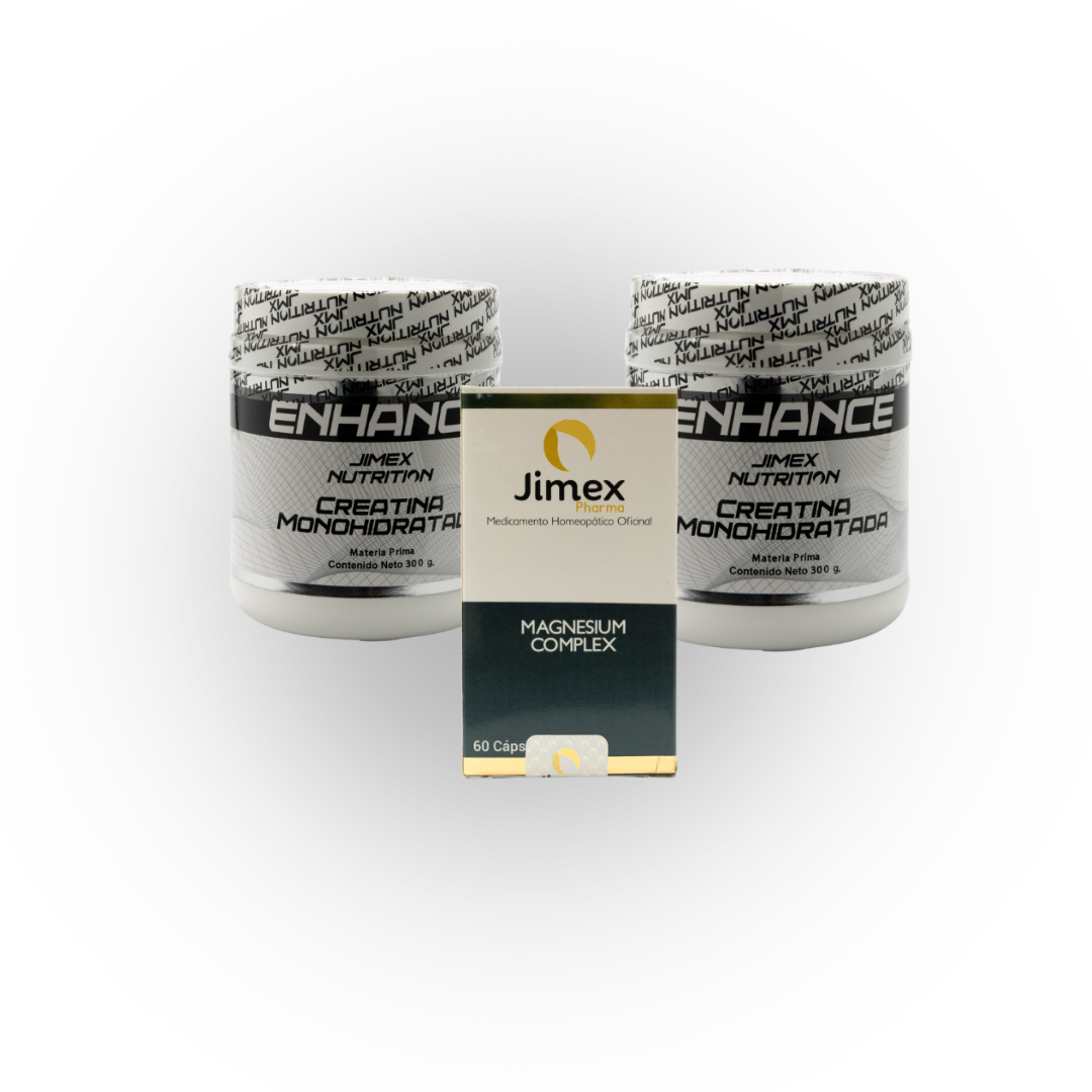 Compra 2 creatinas monohidratadas + 1 Magnesium Complex