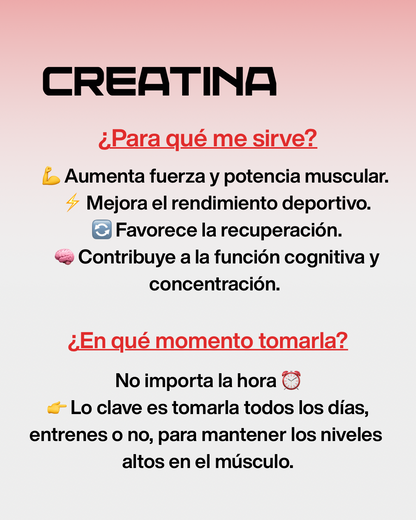 CREATINA MONOHIDRATADA 💥