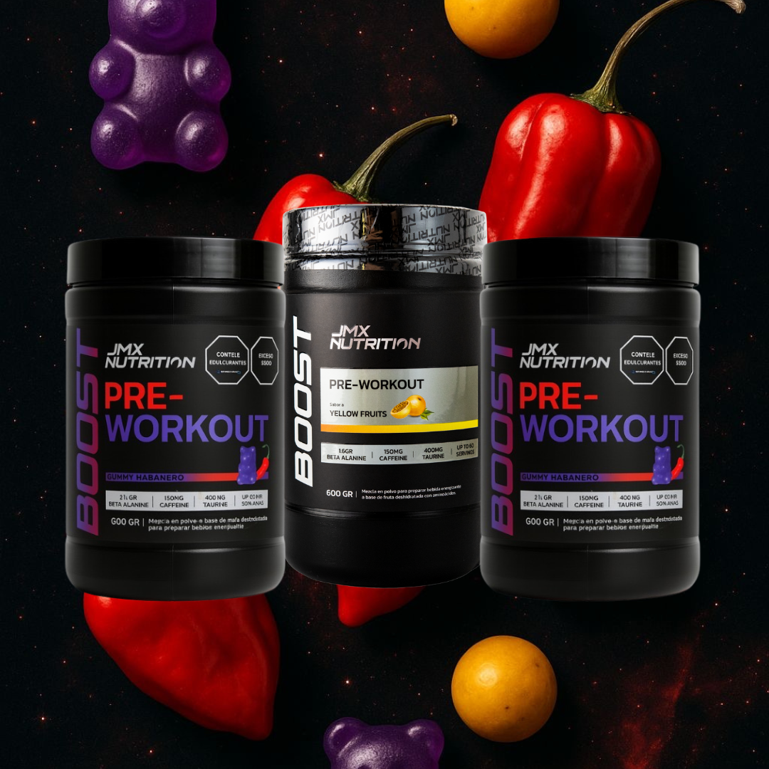 Compra 2 lleva 3 en PRE ENTRENO BOOST