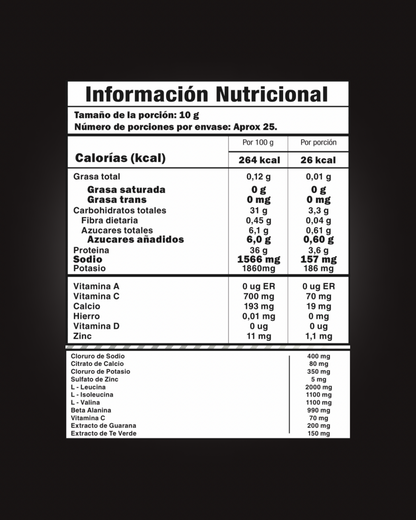 RECHARGE ELECTROLYTES + AMINOS⚡